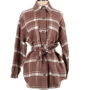 🌿 A New Day Tie-Waist Plaid Shacket 🌿